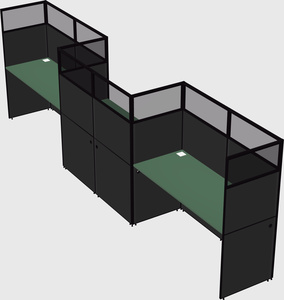 Rectangular cubicles