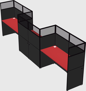 Rectangular cubicles