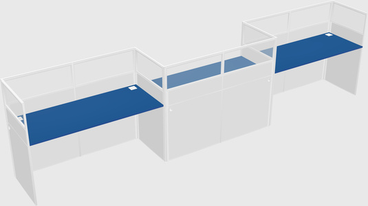 Rectangular cubicles
