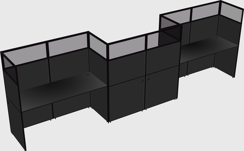 Rectangular cubicles