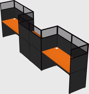 Rectangular cubicles