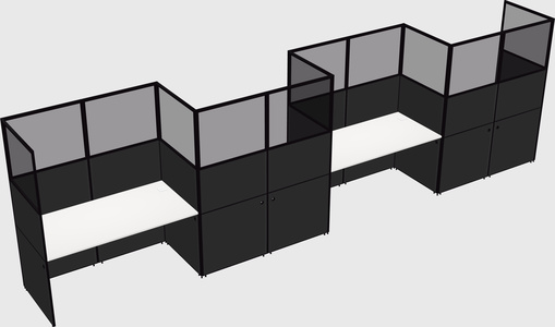 Rectangular cubicles