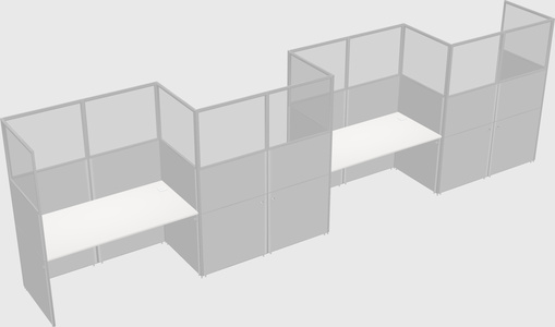 Cabines rectangulaires