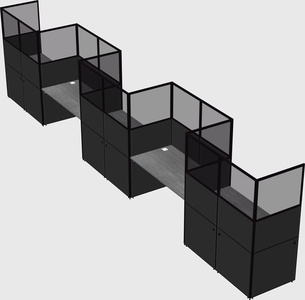 Cabines rectangulaires