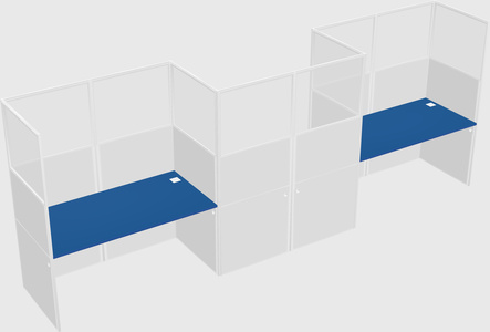 Rectangular cubicles
