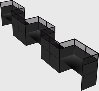 Rectangular cubicles