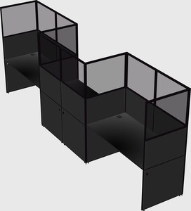 Rectangular cubicles