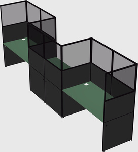 Rectangular cubicles