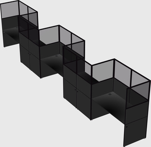 Rectangular cubicles