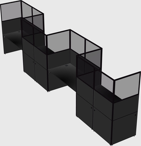 Cabines rectangulaires