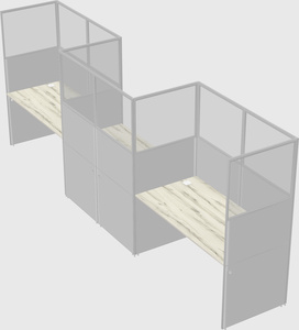 Rectangular cubicles