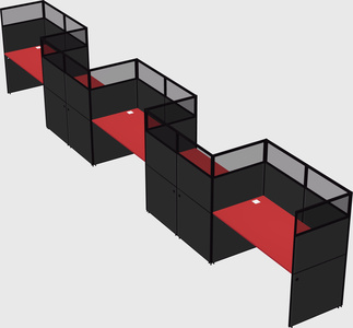 Rectangular cubicles