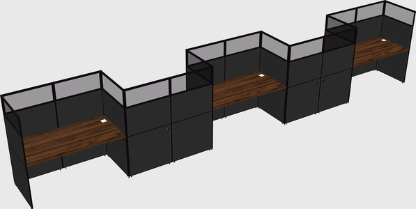 Cabines rectangulaires