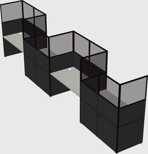 Rectangular cubicles