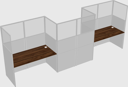 Rectangular cubicles