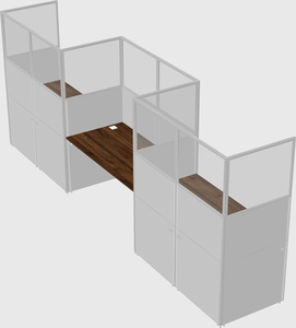 Rectangular cubicles