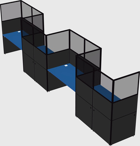 Rectangular cubicles