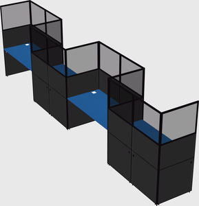 Rectangular cubicles