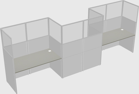 Rectangular cubicles