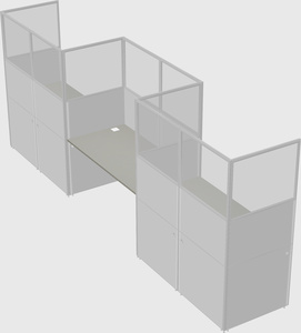 Rectangular cubicles