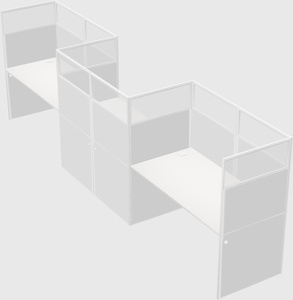 Rectangular cubicles