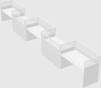 Rectangular cubicles