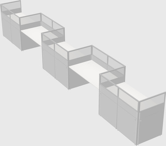 Rectangular cubicles