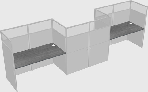 Rectangular cubicles