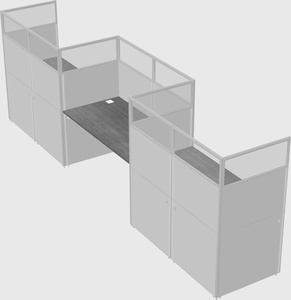 Rectangular cubicles