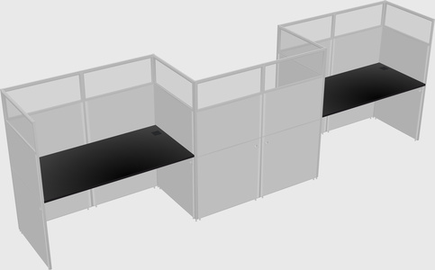 Rectangular cubicles
