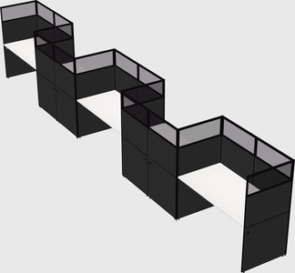 Rectangular cubicles