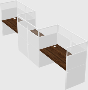 Rectangular cubicles