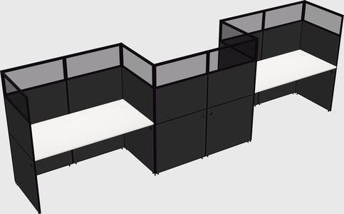 Rectangular cubicles