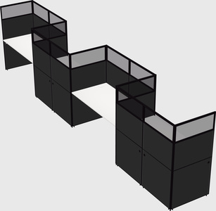 Rectangular cubicles