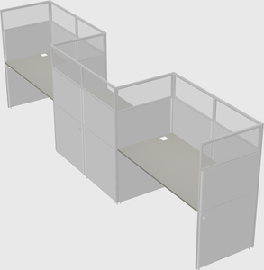 Rectangular cubicles