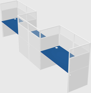 Rectangular cubicles