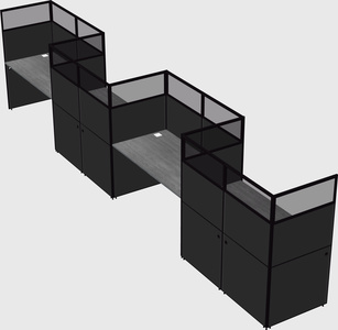 Rectangular cubicles