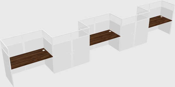 Rectangular cubicles