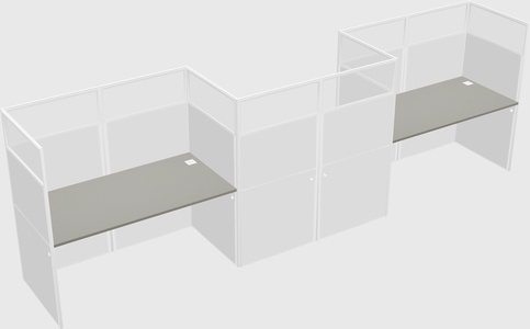 Rectangular cubicles