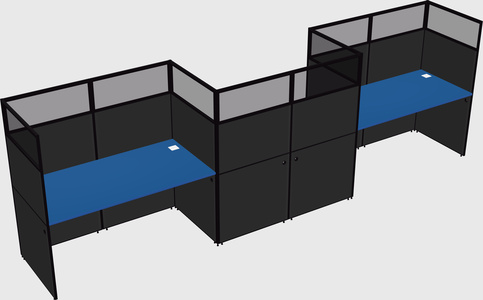 Rectangular cubicles