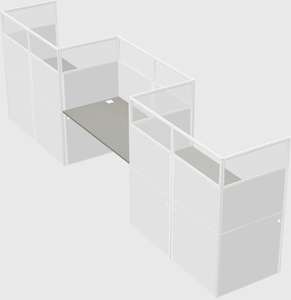 Cabines rectangulaires