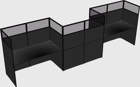 Rectangular cubicles