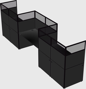 Rectangular cubicles