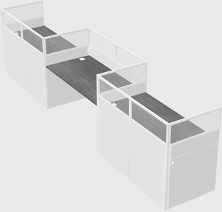 Rectangular cubicles