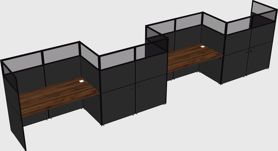 Rectangular cubicles