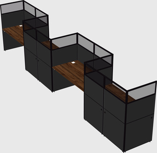 Rectangular cubicles
