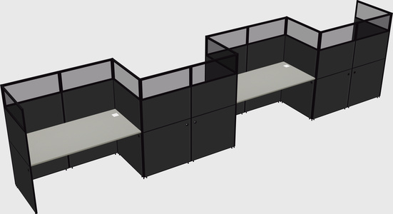 Rectangular cubicles