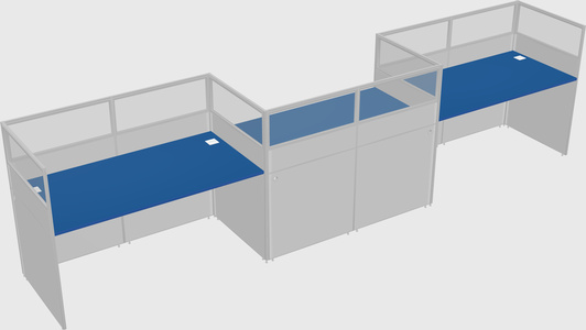 Rectangular cubicles