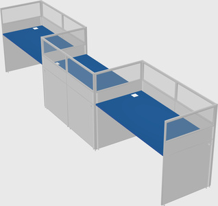Rectangular cubicles