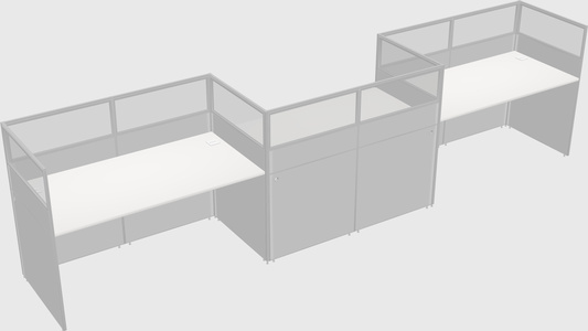 Rectangular cubicles